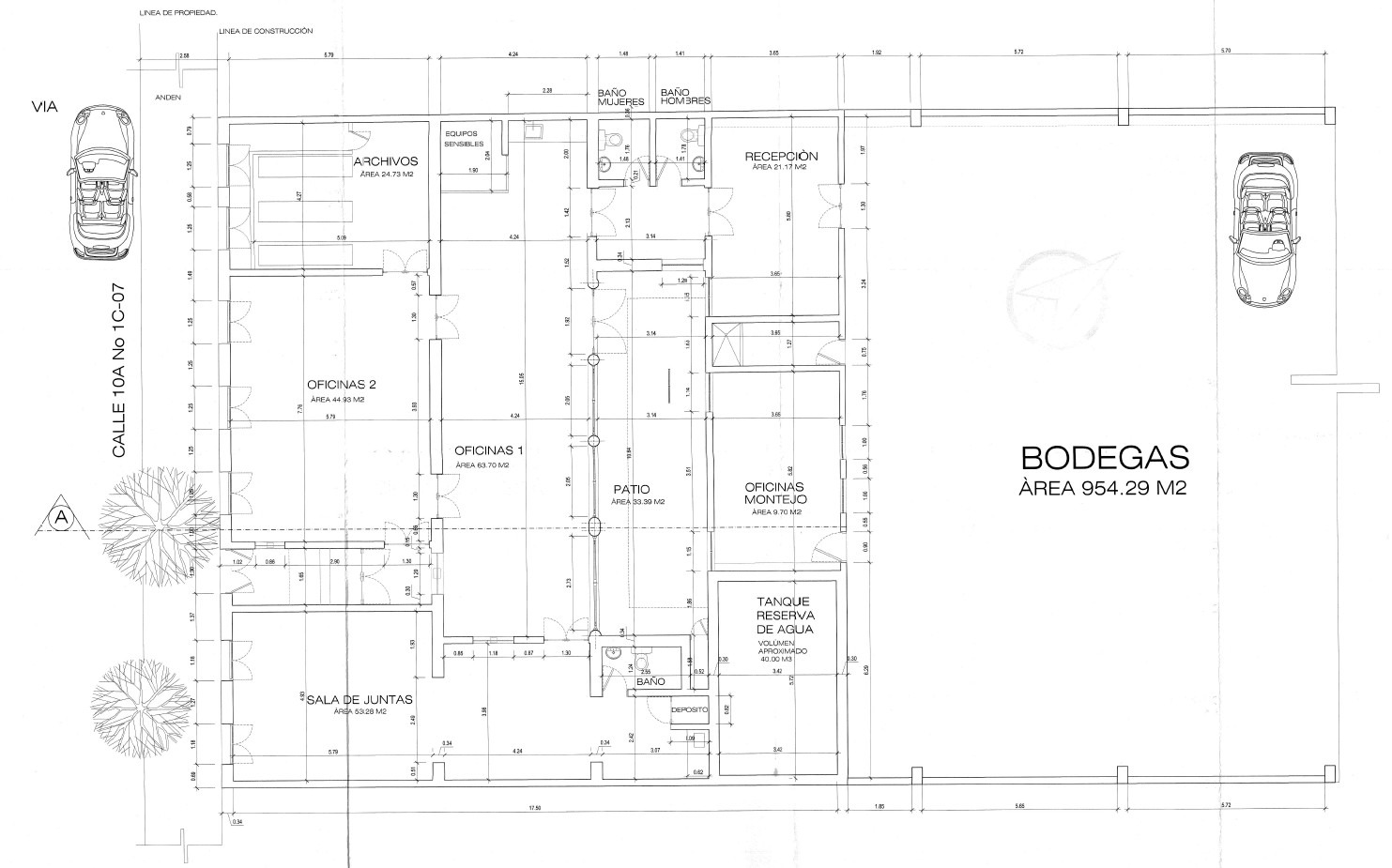 Plano arquitectónico
